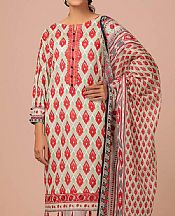Bonanza Red/Green Lawn Suit- Pakistani Designer Lawn Suits