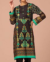 Bonanza Black Dobby Suit (2 pcs)- Pakistani Lawn Dress