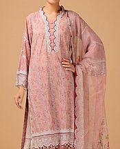 Bonanza Pink Lawn Suit (2 pcs)- Pakistani Lawn Dress