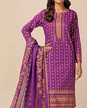 Bonanza Violet Lawn Suit- Pakistani Lawn Dress