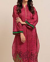 Bonanza Crimson Lawn Suit (2 pcs)- Pakistani Designer Lawn Suits
