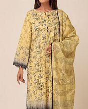 Bonanza Harvest Gold Lawn Suit- Pakistani Designer Lawn Suits