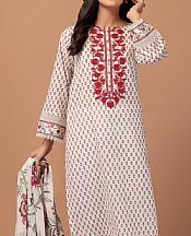 Bonanza White Lawn Suit- Pakistani Lawn Dress