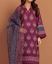 Bonanza Pansy Purple Lawn Suit- Pakistani Designer Lawn Suits