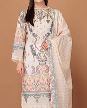 Bonanza Off White Lawn Suit- Pakistani Lawn Dress