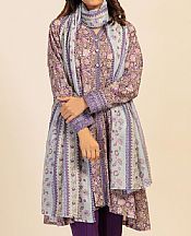 Bonanza Purple Lawn Suit- Pakistani Designer Lawn Suits