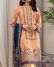 Peach Lawn Suit- Pakistani Lawn Dress