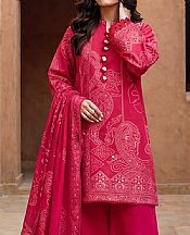 Cerise Pink Jacquard Suit
