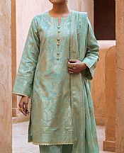 Mint Jacquard Suit