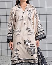Bonanza Ivory Lawn Suit- Pakistani Designer Lawn Suits