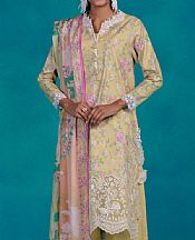 Sand Gold Lawn Suit