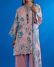 Pink/Teal Lawn Suit