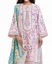 Pale Pink Lawn Suit