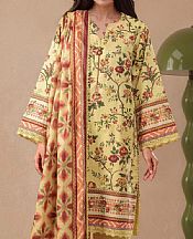 Sand Gold Lawn Suit