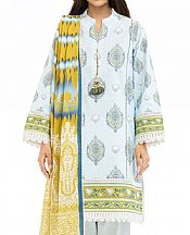 Bonanza Pale Blue Lawn Suit- Pakistani Designer Lawn Suits