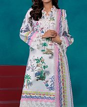 Bonanza Off White Lawn Suit- Pakistani Lawn Dress