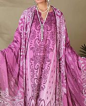 Bonanza Purple Dobby Corduroy Suit- Pakistani Winter Dress