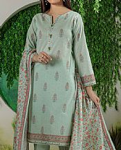 Mint Green Lawn Suit- Pakistani Designer Lawn Dress