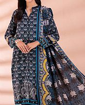 Bonanza Black/Teal Khaddar Suit- Pakistani Winter Clothing