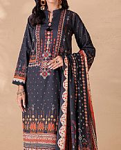 Bonanza Black Dobby Corduroy Suit- Pakistani Winter Clothing