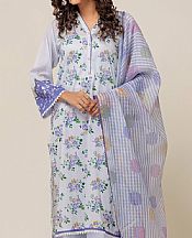 Bonanza Lavender Grey Lawn Suit- Pakistani Lawn Dress