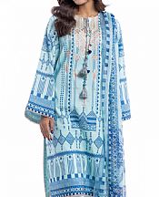 Light Blue Lawn Suit