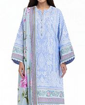 Bonanza Cloudy Blue Lawn Suit- Pakistani Lawn Dress