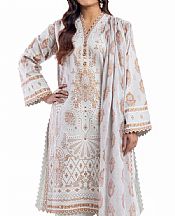 Bonanza Light Grey Lawn Suit- Pakistani Lawn Dress