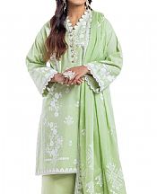 Bonanza Light Green Lawn Suit- Pakistani Lawn Dress