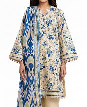 Bonanza Ivory Lawn Suit- Pakistani Lawn Dress