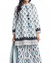 Bonanza Off White Lawn Suit- Pakistani Designer Lawn Suits