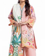 Bonanza Cavern Pink Lawn Suit- Pakistani Lawn Dress