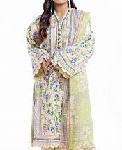 Bonanza Cream Lawn Suit- Pakistani Lawn Dress