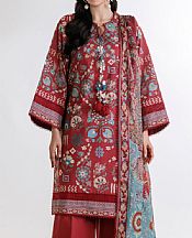 Dusty Red Lawn Suit