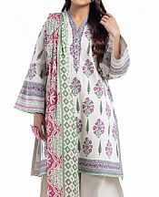 Bonanza Light Grey Lawn Suit- Pakistani Designer Lawn Suits