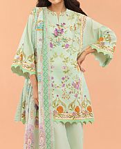 Pale Green Lawn Suit