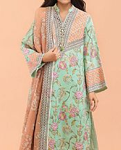 Light Green Lawn Suit