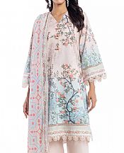 Bonanza Oyster Pink Lawn Suit- Pakistani Designer Lawn Suits