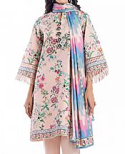 Bonanza Cavern Pink Lawn Suit- Pakistani Lawn Dress