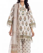 Bonanza Pastel Grey Lawn Suit- Pakistani Lawn Dress