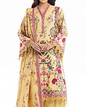 Sand Gold Lawn Suit