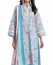 Bonanza Light Blue Lawn Suit- Pakistani Lawn Dress