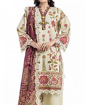 Bonanza Thistle Green Lawn Suit- Pakistani Designer Lawn Suits