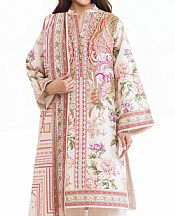 Bonanza Off White Lawn Suit- Pakistani Lawn Dress