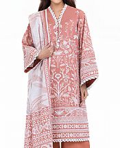 Bonanza Peach Lawn Suit- Pakistani Designer Lawn Suits