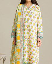 Bonanza Off White Lawn Suit- Pakistani Lawn Dress