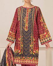 Bonanza Grey/Pink Khaddar Suit- Pakistani Winter Dress