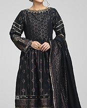 Black Jacquard Suit- Pakistani Winter Clothing