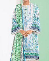 Bonanza Off White/Blue Viscose Suit- Pakistani Winter Clothing