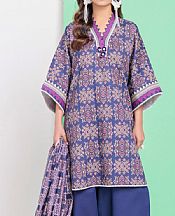 Bonanza Blueberry Cambric Suit (2 pcs)- Pakistani Winter Dress